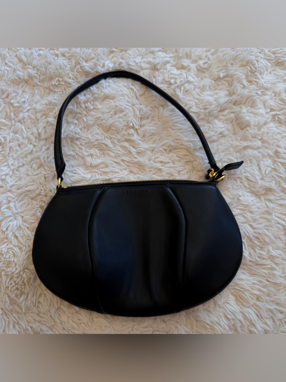 Brie Leon large baguette bag
